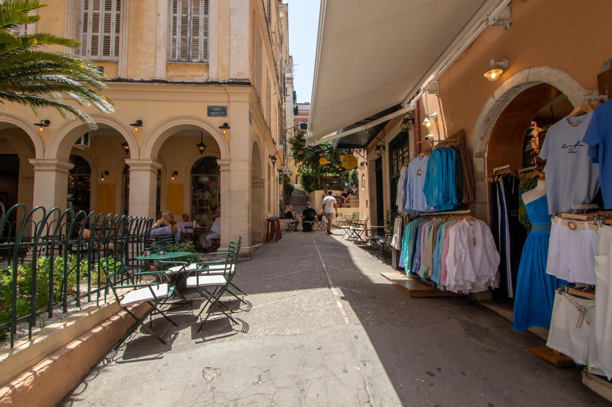 Elenis, In The Heart Of The Old Town Apartment Corfu  Luaran gambar